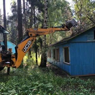 Демонтажные работы, СНТ Изумруд